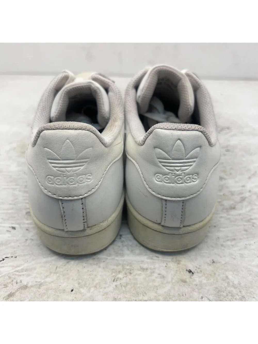 Adidas Women’s Original Superstar Athletic Sneakers FV3285 Triple-White Size 10D